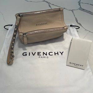 Givenchy Pandora Clutch in Nude Pink
